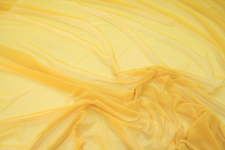 Сетка трикотаж желтая