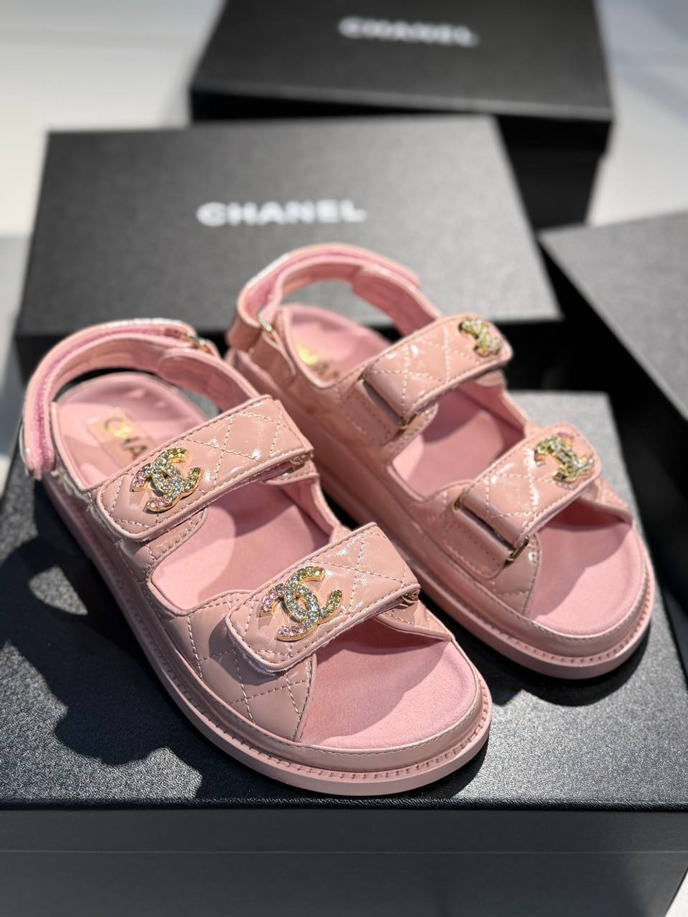 Сандалии CHANEL