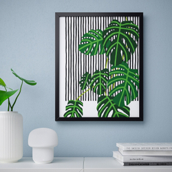 IKEA BILD  (ИКЕА БИЛД)  -  Плакат, Листья, 40x50 см
