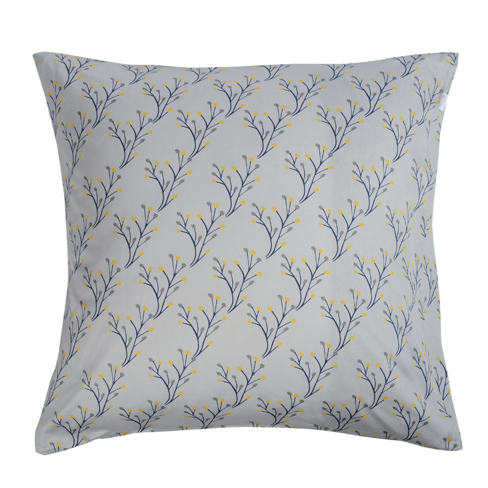 Набор из двух наволочек из сатина с принтом "Соцветие" из коллекции russian north, 70х70 см