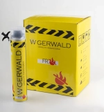 ПОЖАРОСТОЙКАЯ-ОГНЕСТОЙКАЯ профессиональная монтажная пена GERWALD FR 750мл., 850гр. 12шт