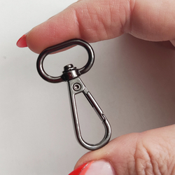 Карабин 20мм Черный никель