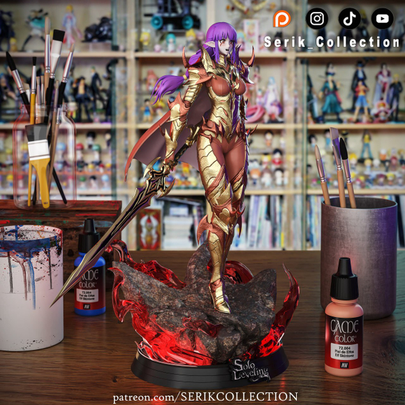 Эсил Радиру Поднятие уровня в одиночку Фигурка