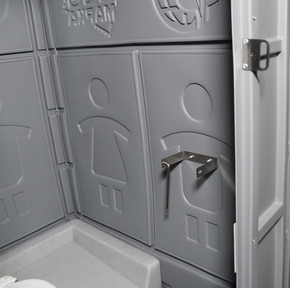 Туалетная Кабина «Стандарт -Мд» в сборе Экомарка  пластиковый поддон T-1 (1200x1100x2200см;70кг;зеленый) - арт.561368