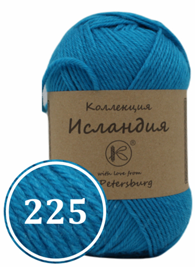 Пряжа синтетическая "Исландия" 200г (225)