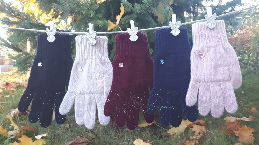 Перчатки детские Lensi р.15 (5-8 г) (Мегашапка) 7221, 1 шт.