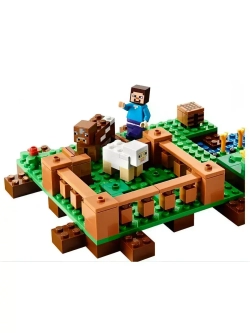 Конструктор Майнкрафт Ферма 262 детали