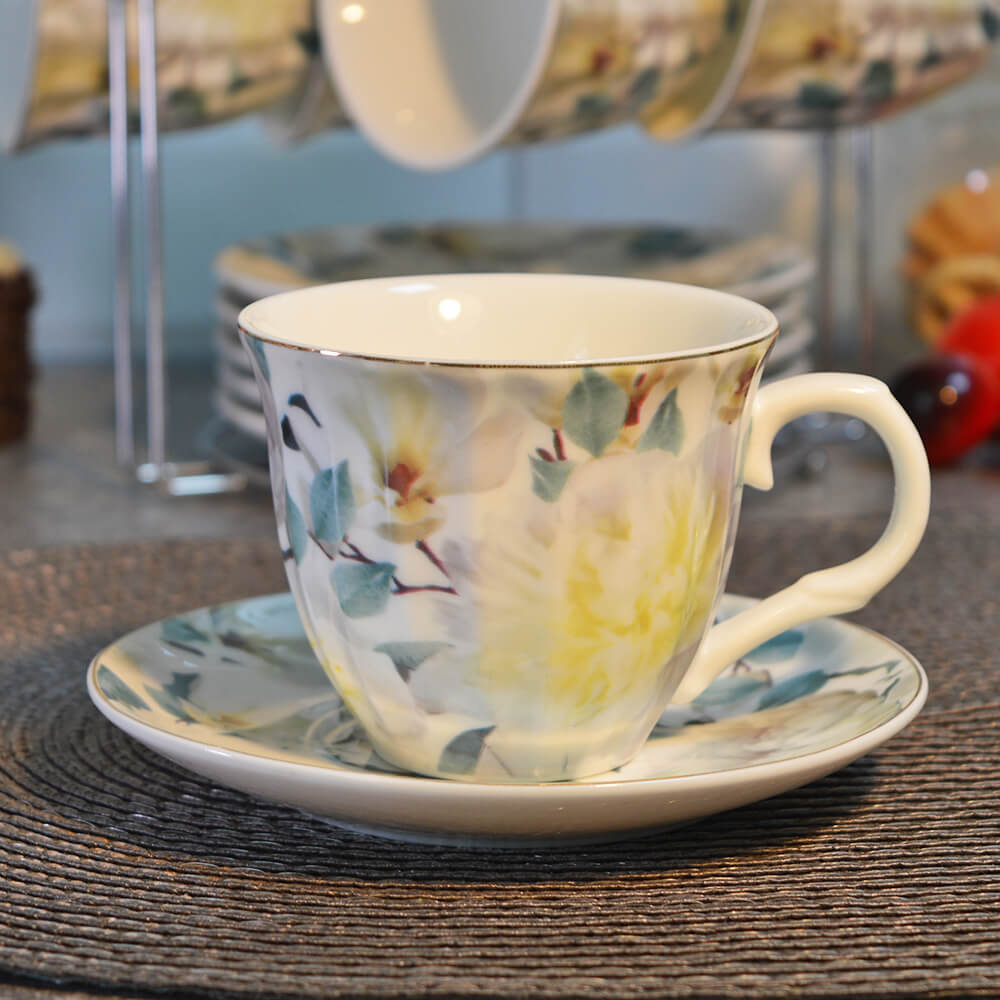 Чайный набор 12 предметов 220мл на подставке (00110592)