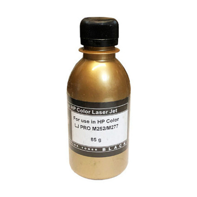 Тонер для HP Color LJ M252 / M277 (85гр, черный, Chemical/MKI) Gold ATM