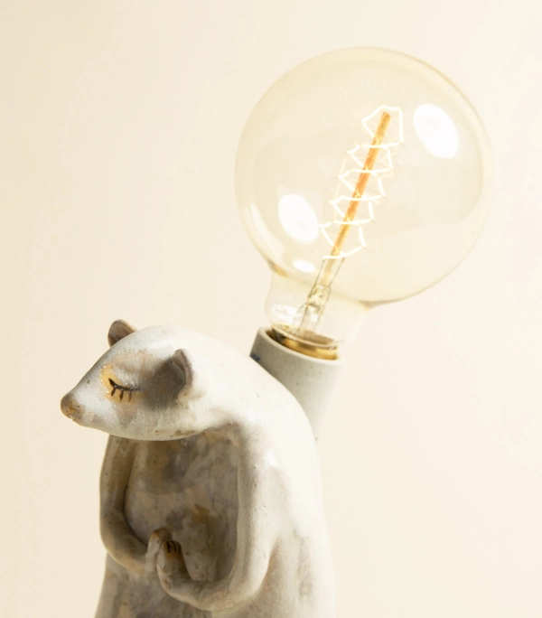 Светильник — Крыса Шанти, большой | Alma-artclay