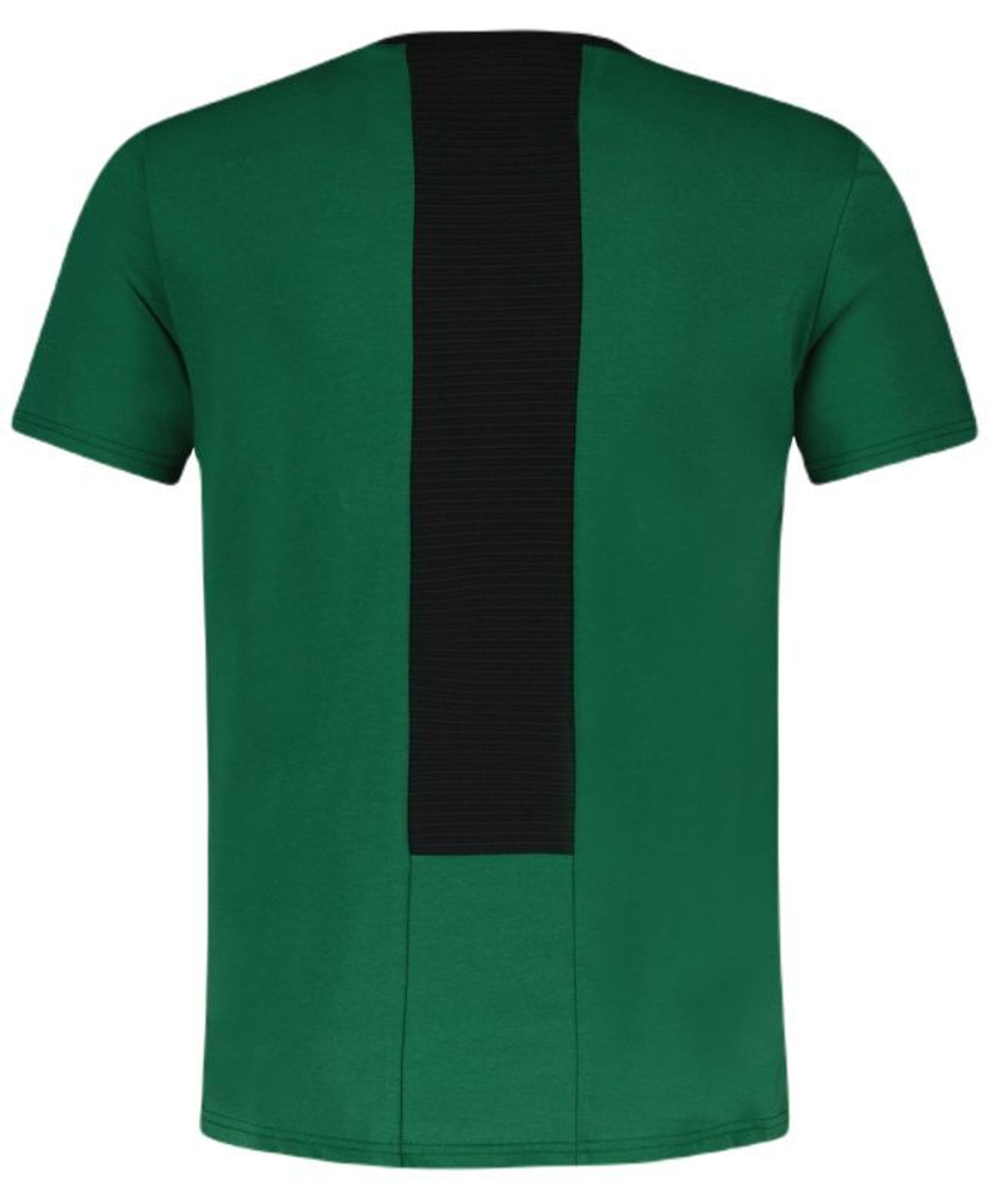 Мужская теннисная футболка Le Coq Sportif TECH Tee Short Sleeve N°1 SS23 - vert foncé camuset