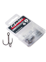 Крючки-тройники Gamakatsu 18 TREBLE SHORT SHANK BLACK размер 04 (упк.6шт.)