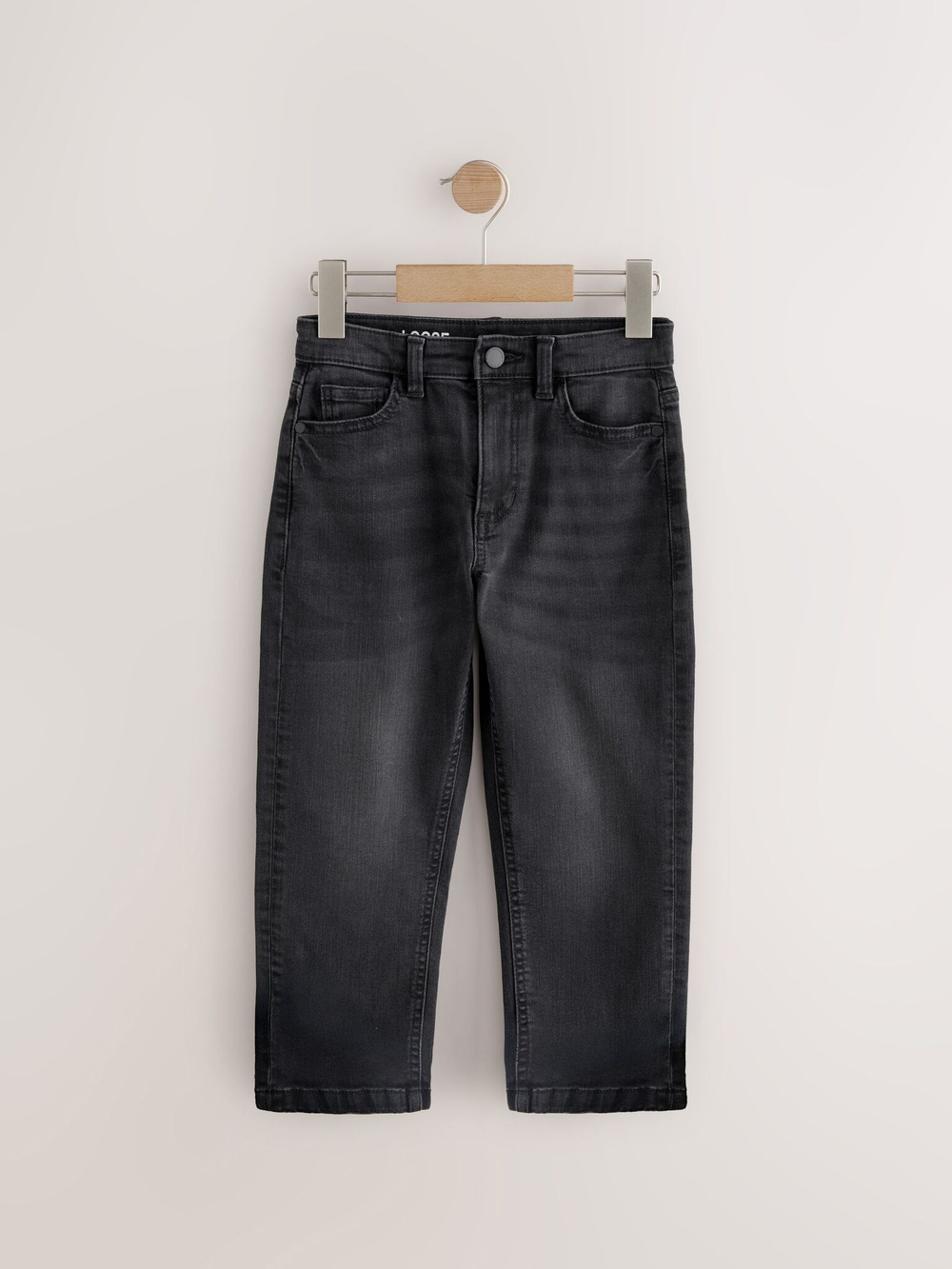 Джинсы стрейч для мальчика Next E42-949, Черный