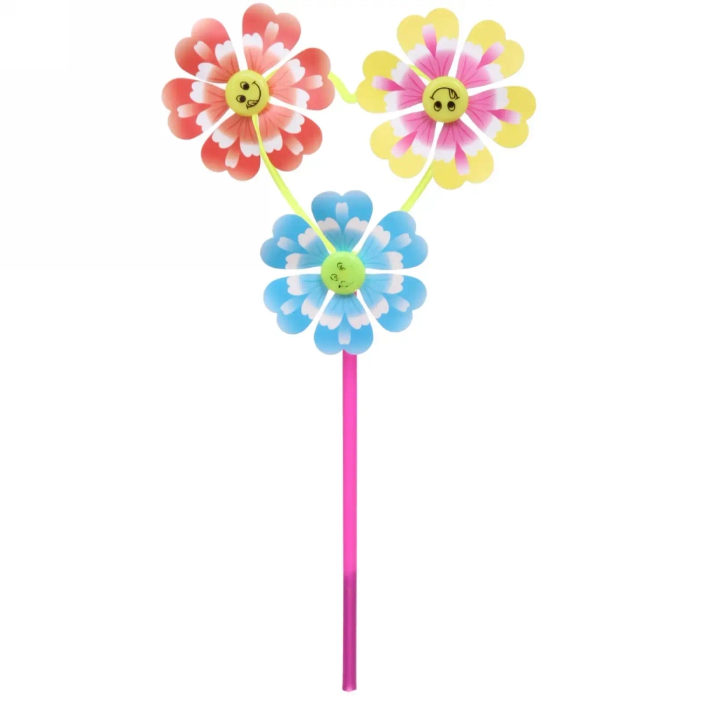 Ветрячок d-20 см «Солнечный цветок» 42 см