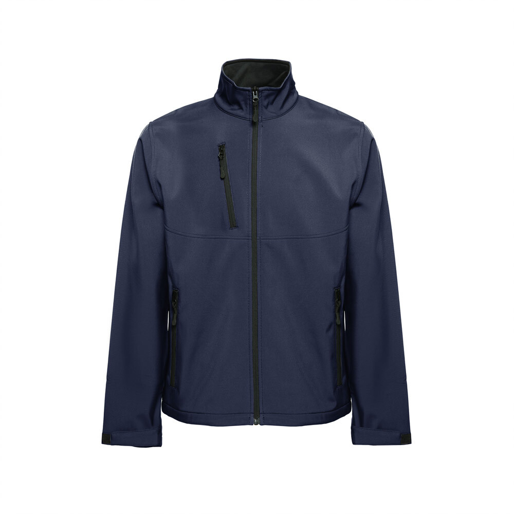 THC EANES. Куртка Softshell (унисекс) из полиэстера и эластана