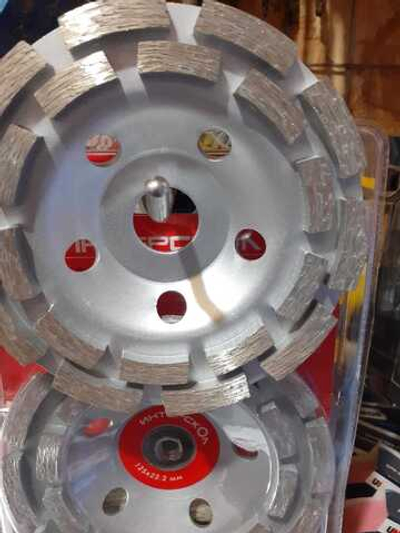 Чаша шлифовальная сегментированная d125