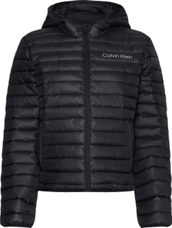 Женская теннисная куртка Calvin Klein PW Padded Jacket - черный