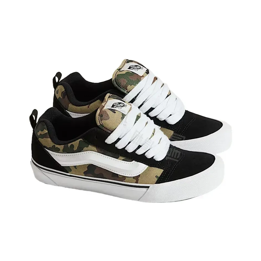 Кеды Vans Knu Skool 'Black Green Camo' VN000D22YJ7