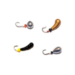 Мормышки свинцовые Lucky John MIX1 ШАР d 4,0мм 3 штуки