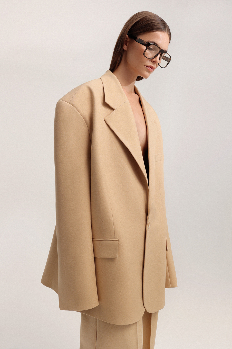 Жакет объемный