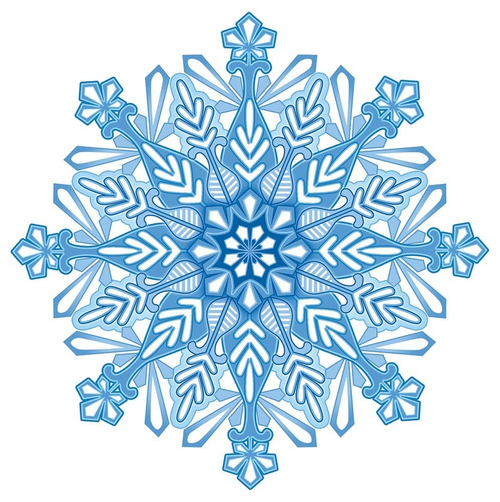 Украшение на скотче УСБ-001 Украшение на скотче (большое) Снежинка 46500