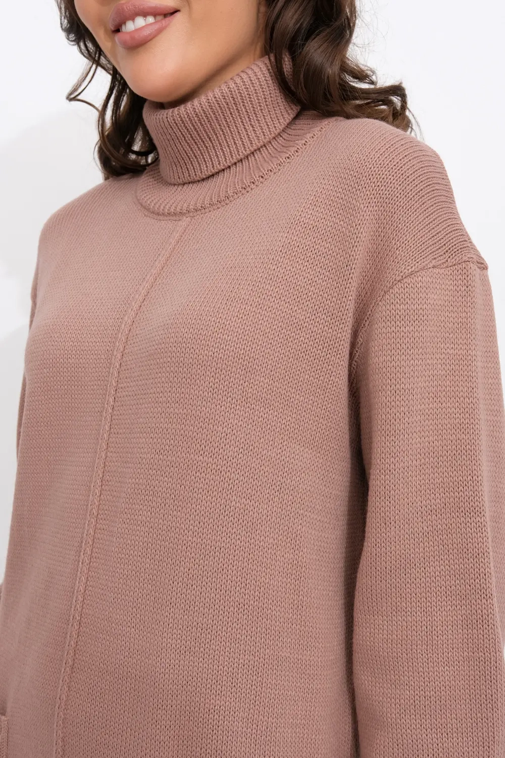 Платье Д 2972/кофе