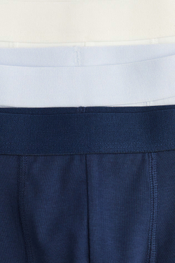 H&M Набор из трех трусов-боксеров, темно-синий