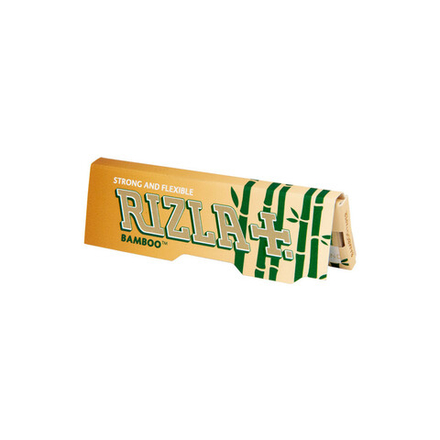 Бумага для самокруток RIZLA+ Regular Bamboo (Бамбук) 50л.