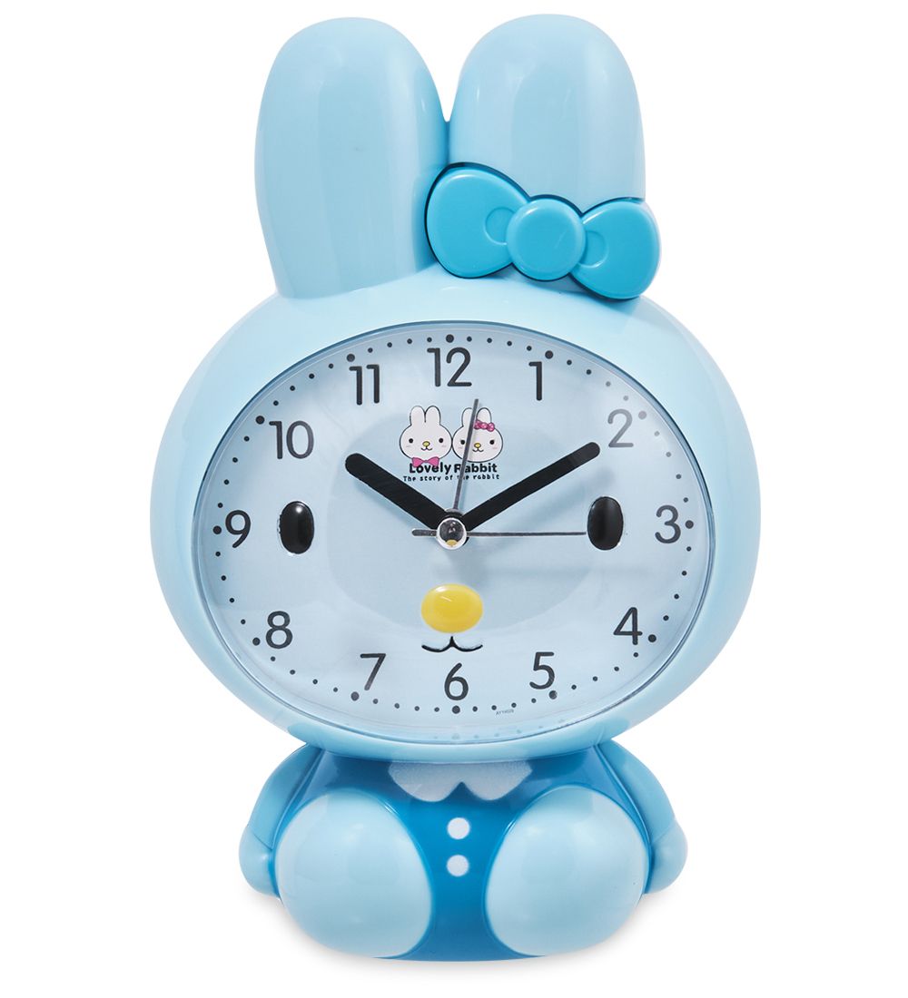 GAEM Art CL-75/1 Будильник «Зайка» голубой
