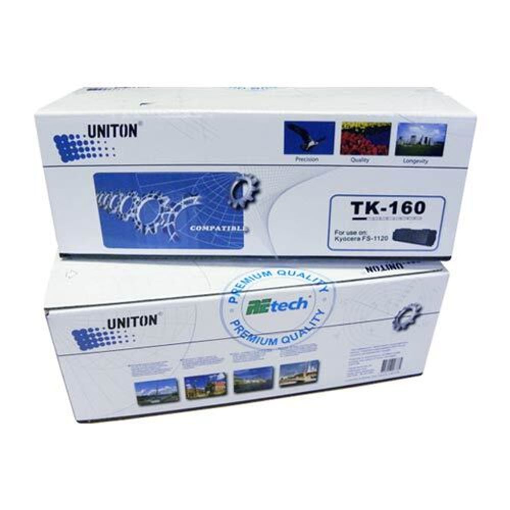 Тонер-картридж UNITON, аналог KYOCERA TK-160 для FS-1120D (2,5K, UED-01 TOMOEGAWA) Premium
