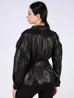 Кожаная куртка демисезонная