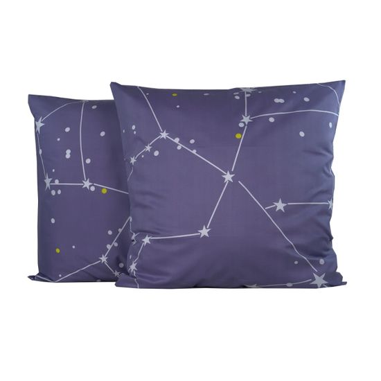 КПБ  Ажар, Евро, 70х70, простыня 160х200х30 . DOMTEKC