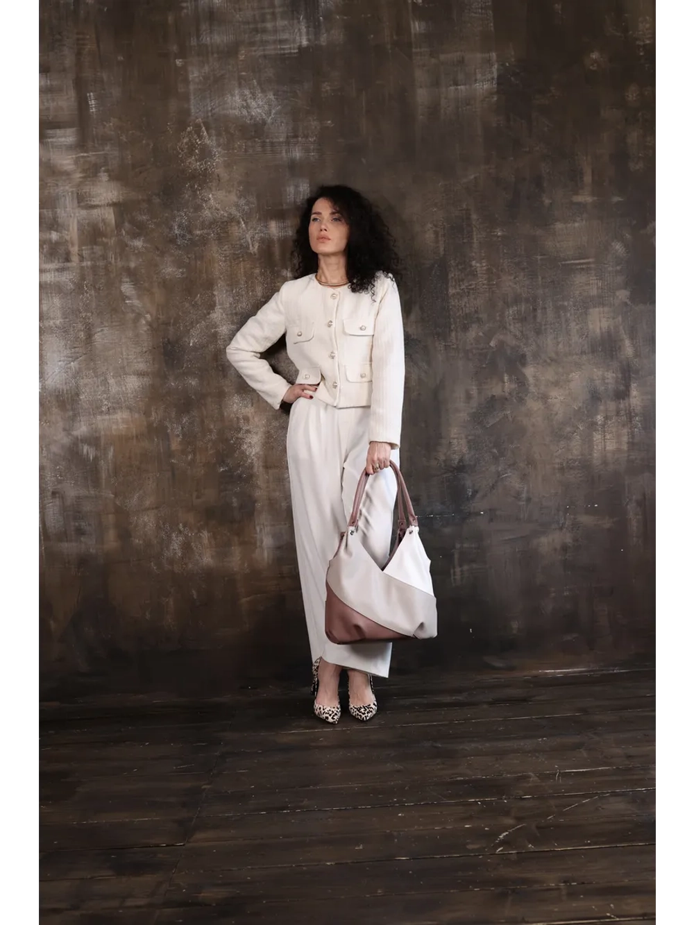 Сумка женская большая через плечо классическая