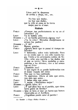 El lego de San Pablo. Zarzuela melodramática en tres actos, divididos en siete cuadros, en verso y prosa | Manuel Fernández Caballero