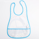 1890561 Нагрудник с карманом для мальчика, непромокаемый, на липучке, цвета МИКС