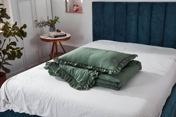 Ребека (малахит) Покрывало 160х220