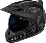 Мотошлем - ICON VARIANT HARD LUCK (черный)