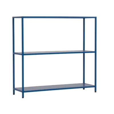 Стеллаж металлический 75х80х25, синий