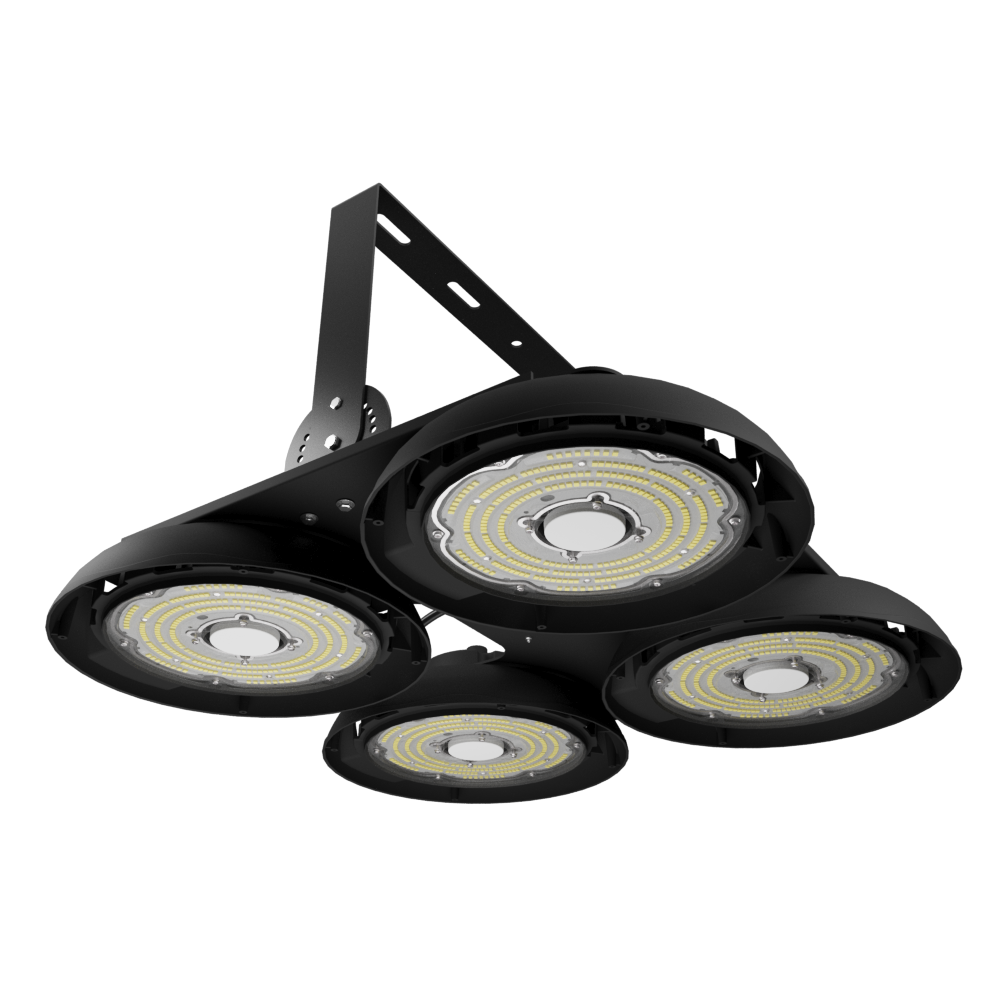 Прожектор LED ТАЙФУН ДО06-800-202-4К Г600 800Вт 4000К IP65 Прозрачный 152000лм 260х161мм WOLTA PRO