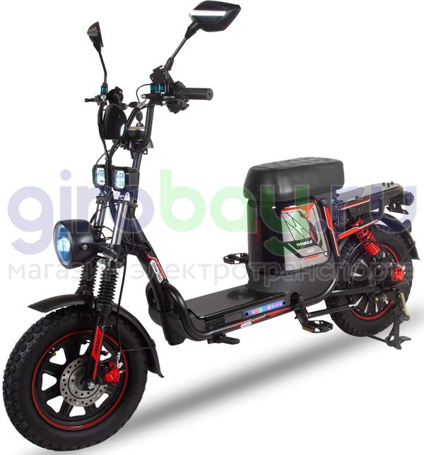 Электровелосипед Minako TITAN 2.0 (60V/30Ah) - Красный фото №2