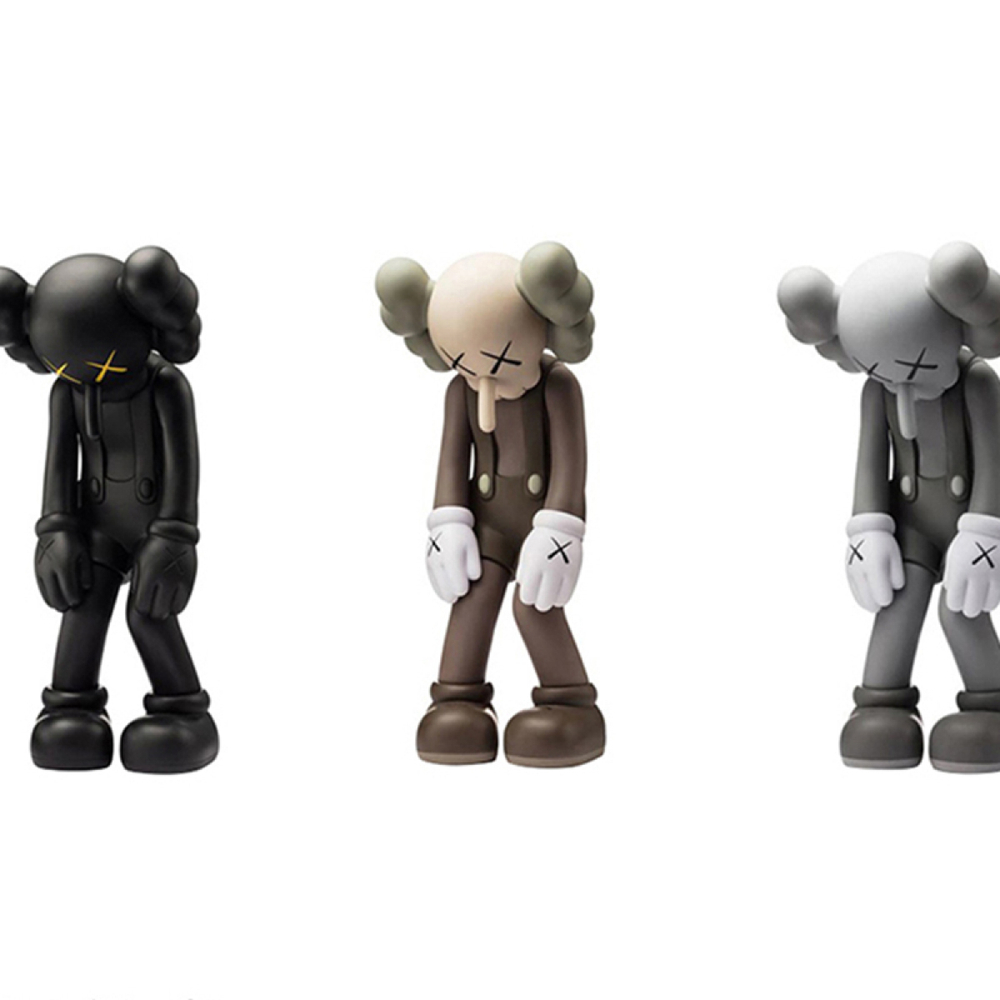 Дизайнерские игрушки KAWS KAWS Small Lie Companion Vinyl Figure, KW-SLCVBW