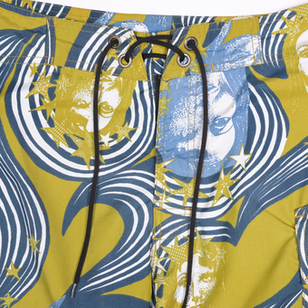 Пляжные шорты Volcom с абстрактными принтами, S (30)