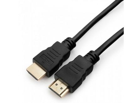 Шнур HDMI "шт" - HDMI "шт" пластик "позолоченный" OD7.0мм (7м)