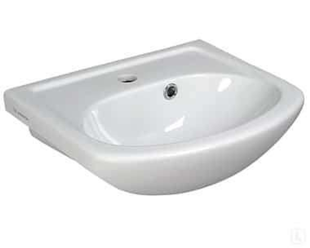 Тумба под раковину, КОЛИБРИ, 45, левая, рыже-белый