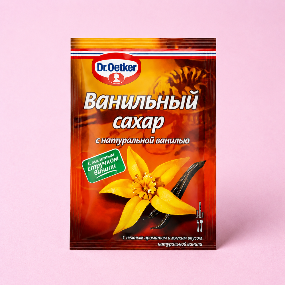 Сахар с натуральной ванилью 15 гр, dr.Bakers