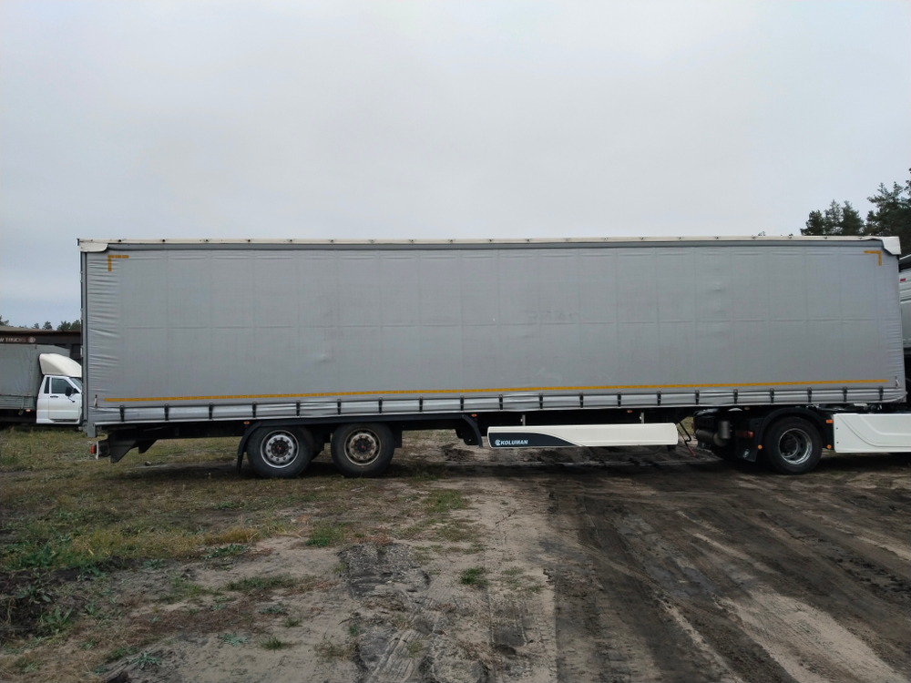 KOLUMAN S Полуприцеп шторный S-3 (длина 13,6 м.)