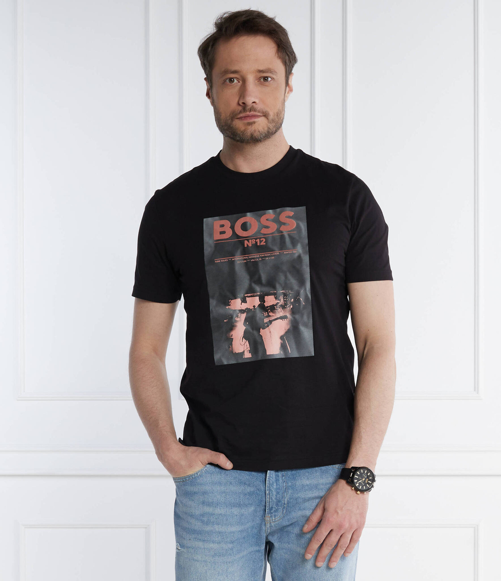 Футболка BOSS ORANGE - черный(50515829)