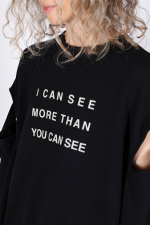 UNDERCOVER СВИТШОТ ЧЕРНЫЙ I CAN SEE
