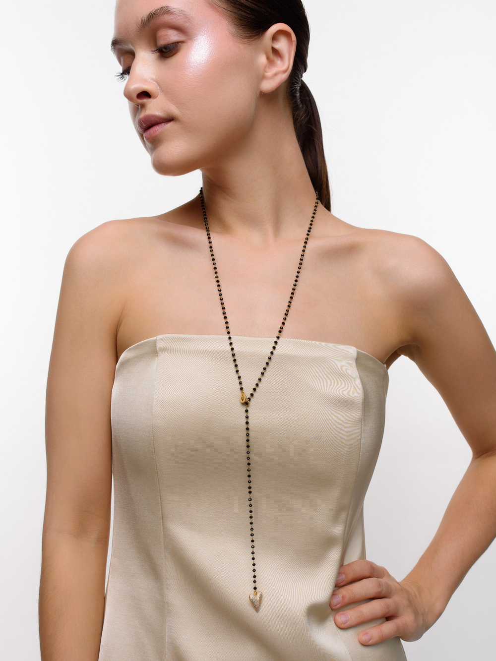 Сотуар "Points black" Heart Gold