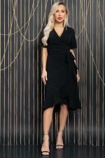 Платье Полина (мерцающий черный) П11779 LT Collection